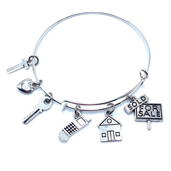 Real Estate Agent Bracelet Realtor Gift May Be Personalized - Picture 4 of 7
